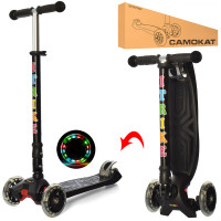 Самокат iTrike Maxi JR 3-003-1-B (black)